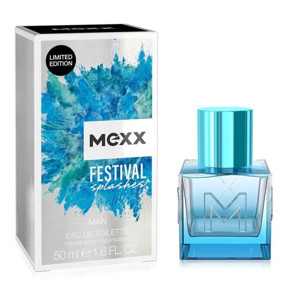Mexx festival splashes man woda toaletowa spray 50ml