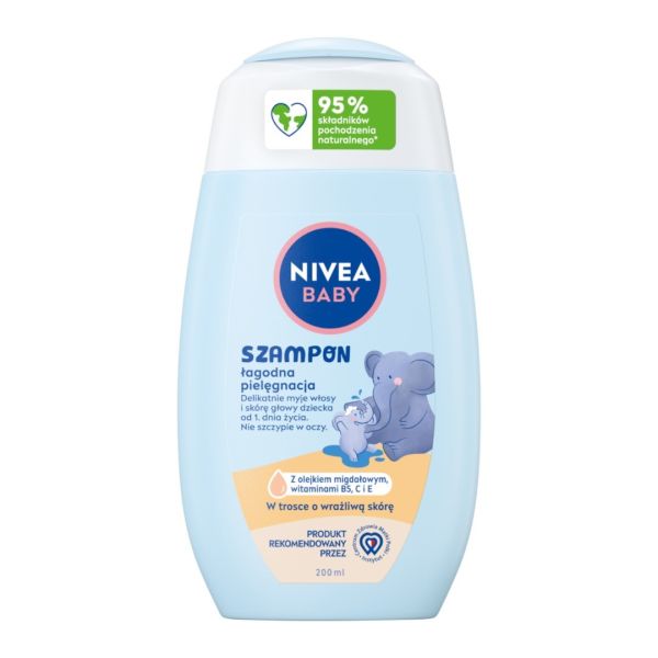 Nivea baby szampon łagodna pielęgnacja 200ml
