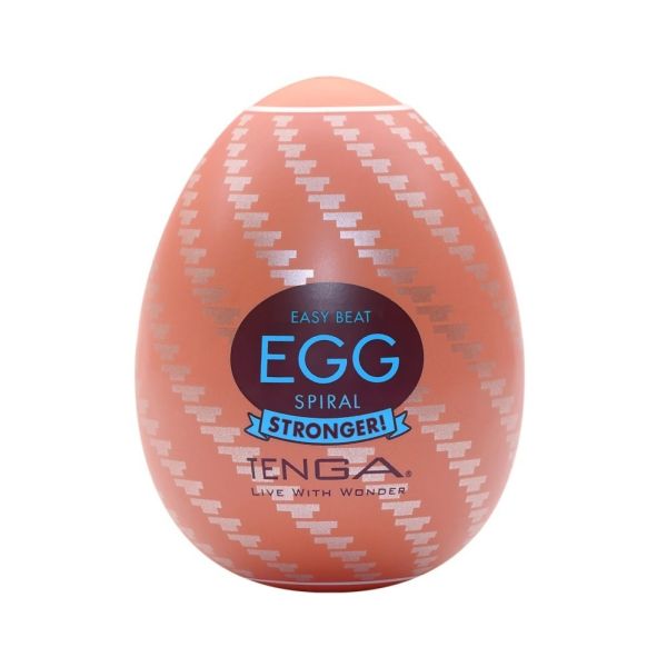 Tenga easy beat egg spiral strober jednorazowy masturbator w kształcie jajka