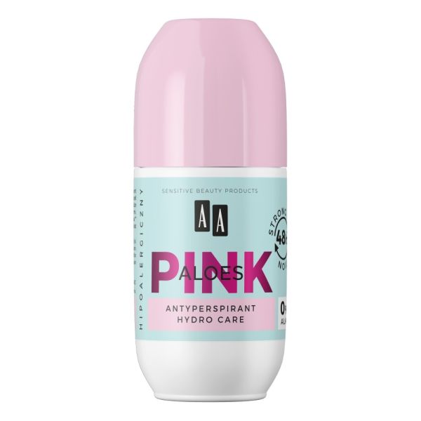 Aa aloes pink antyperspirant roll-on 50ml