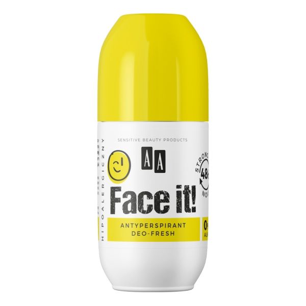 Aa face it! antyperspirant roll-on 50ml