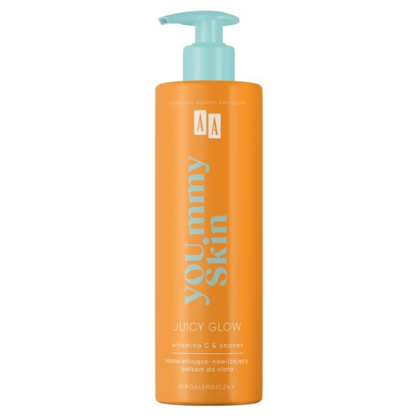 Aa you.mmy juicy glow rozświetlająco-nawilżający balsam bo ciała 400ml