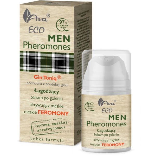 Ava laboratorium eco men pheromones łagodzący balsam po goleniu 50ml