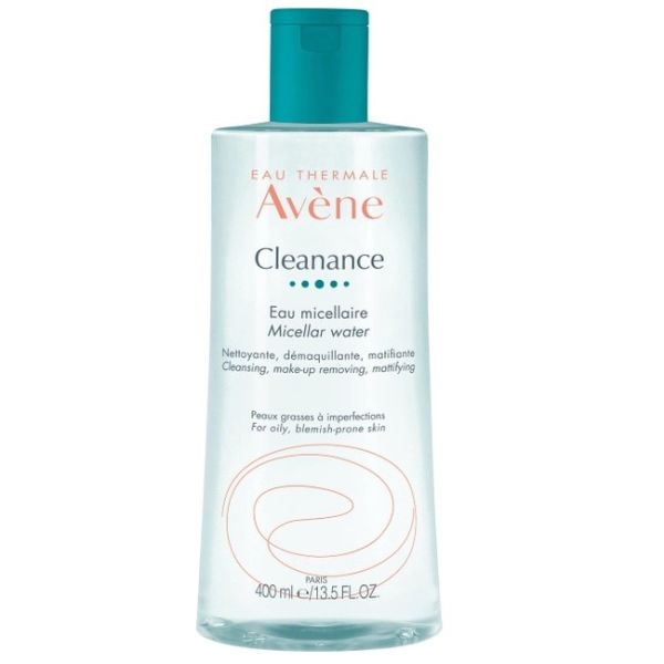 Avene cleanance micellar water płyn micelarny do skóry tłustej i problematycznej 400ml