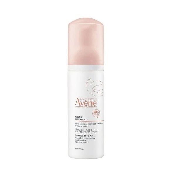 Avene eau thermale cleansing foam pianka oczyszczająca do cery normalnej i mieszanej 150ml