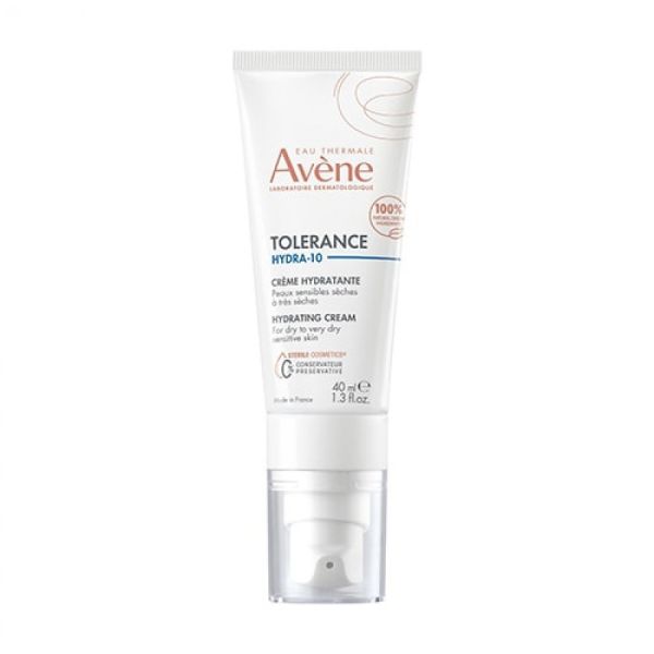 Avene tolerance hydra-10 hydrating cream krem nawilżający 40ml