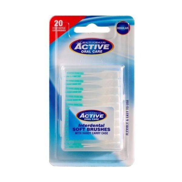 Active oral care interdental soft brushes silikonowe czyściki międzyzębowe soft 20szt.