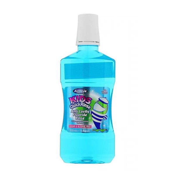 Active oral care kids quick rinse płyn do płukania jamy ustnej dla dzieci 500ml