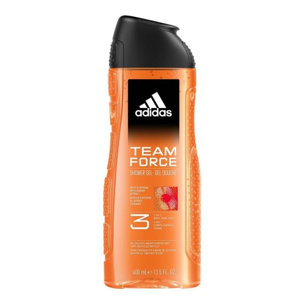 Adidas team force żel pod prysznic dla mężczyzn 400ml