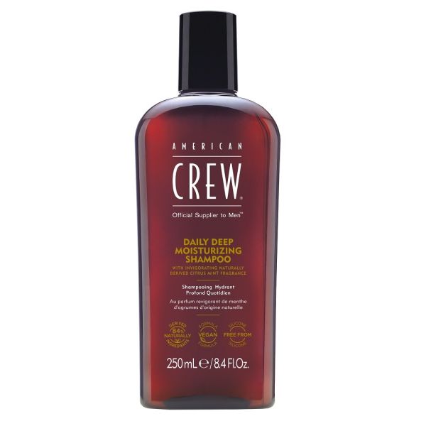 American crew daily deep moisturizing shampoo szampon głęboko nawilżający do włosów 250ml