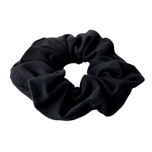 Anwen bawełniana scrunchie gumka do włosów czarna