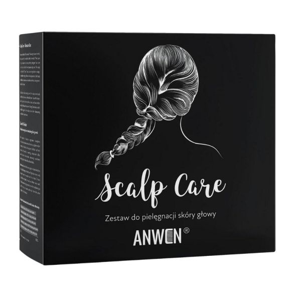 Anwen scalp care zestaw do pielęgnacji skóry głowy grow me tender ziołowa wcierka rozgrzewająca 150ml + darling clementine serum do pielęgnacji skóry