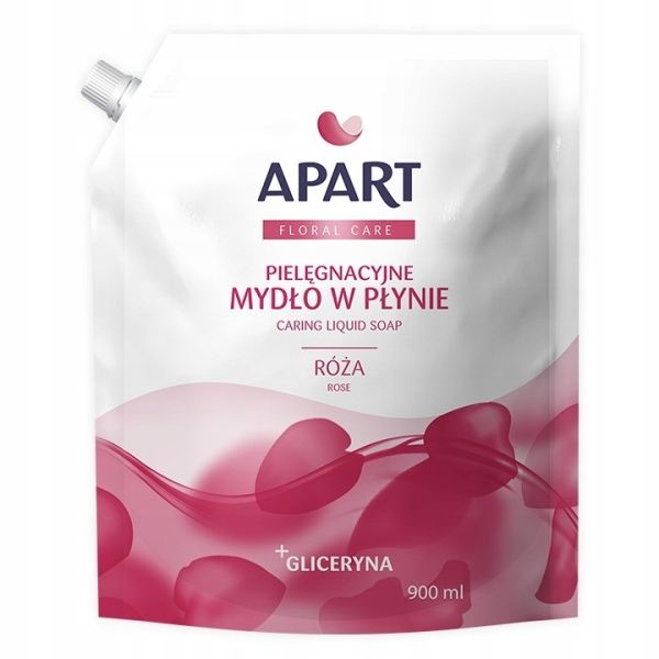 Apart natural floral care pielęgnacyjne mydło w płynie róża 900ml