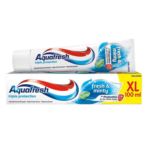 Aquafresh triple protection fresh & minty pasta do zębów 100ml