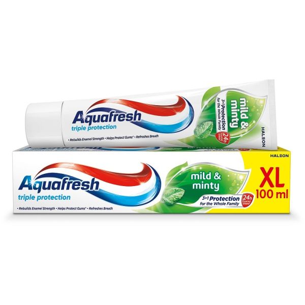 Aquafresh triple protection mild & minty pasta do zębów 100ml