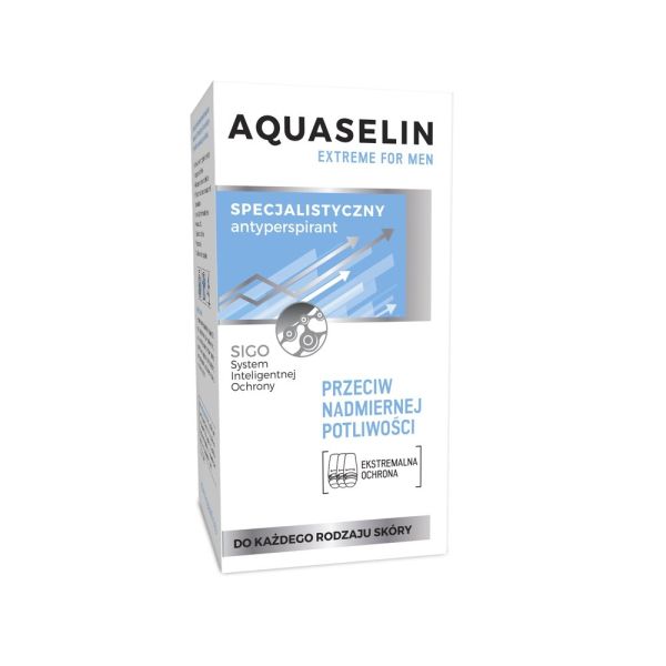 Aquaselin extreme for men specjalistyczny antyperspirant przeciw nadmiernej potliwości 50ml