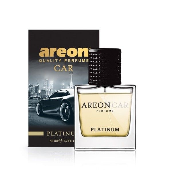 Areon car perfume glass perfumy do samochodu platinum 50ml