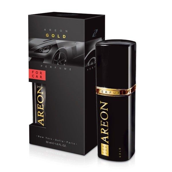Areon car perfume perfumy do samochodu gold spray 50ml