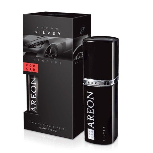 Areon car perfume perfumy do samochodu silver spray 50ml