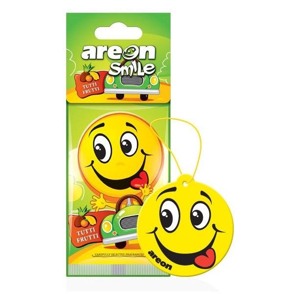 Areon smile dry odświeżacz do samochodu tutti frutti