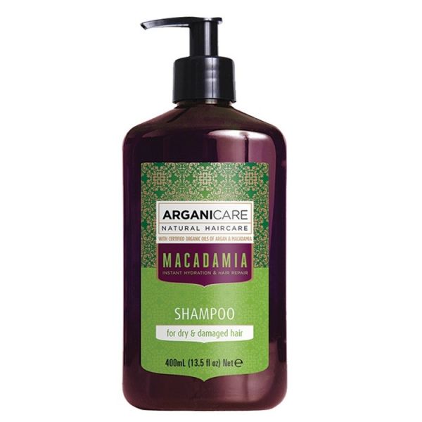 Arganicare macadamia szampon do suchych i zniszczonych włosów 100ml