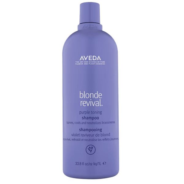 Aveda blonde revival purple toning shampoo fioletowy szampon tonujący do włosów blond 1000ml