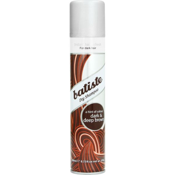 Batiste colour dry shampoo suchy szampon do włosów dark & deep brown 200ml
