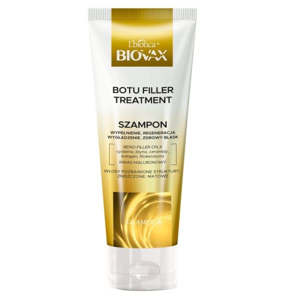 Biovax glamour botu filler treatment szampon wypełniająco-wygładzający 200ml