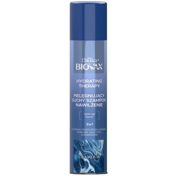 Biovax glamour hydrating therapy nawilżający suchy szampon 200ml