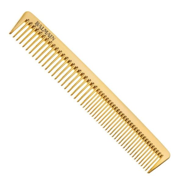 Balmain golden cutting comb profesjonalny złoty grzebień do strzyżenia
