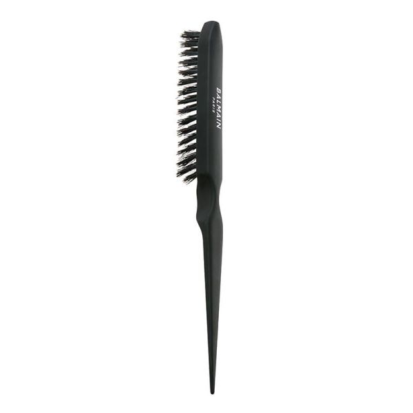 Balmain hair backcomb brush szczotka do tapirowania włosów black