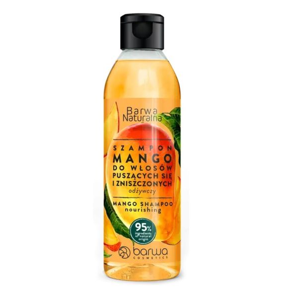 Barwa szampon do włosów puszących się i zniszczonych mango 300ml