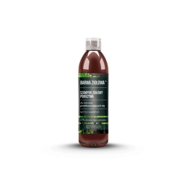 Barwa ziołowa szampon ziołowy do włosów przetłuszczających się pokrzywa 250ml