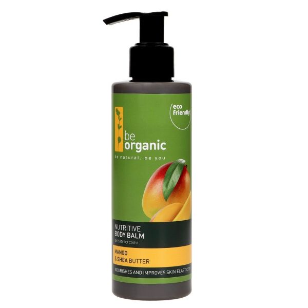 Be organic nutritive body balm odżywczy balsam do ciała mango & masło shea 200ml