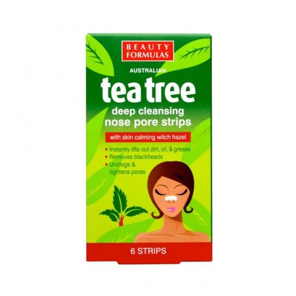 Beauty formulas tea tree blackhead peeling facial scrub oczyszczający peeling do twarzy 150ml