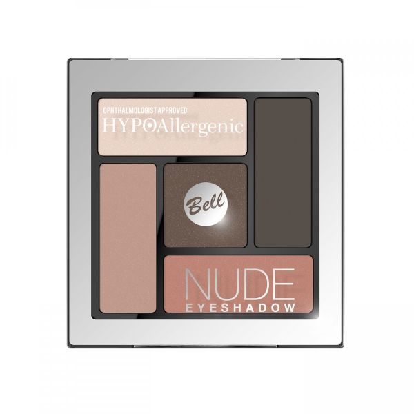 Bell hypoallergenic nude eyeshadow hypoalergiczne satynowo-kremowe cienie do powiek 03 5g