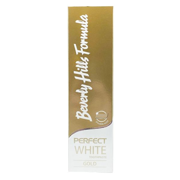 Beverly hills perfect white gold wybielająca pasta do zębów 100ml