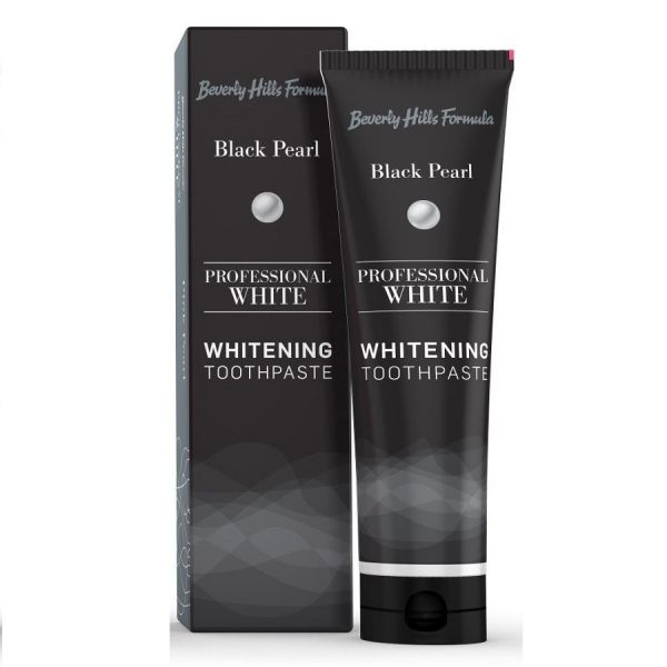 Beverly hills professional white whitening toothpaste wybielająca pasta do zębów black pearl 100ml