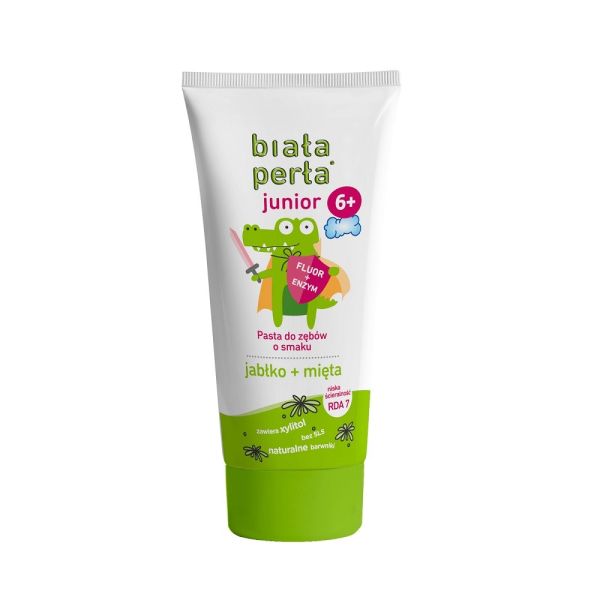 Biała perła junior pasta do zębów dla dzieci 6+ 75ml