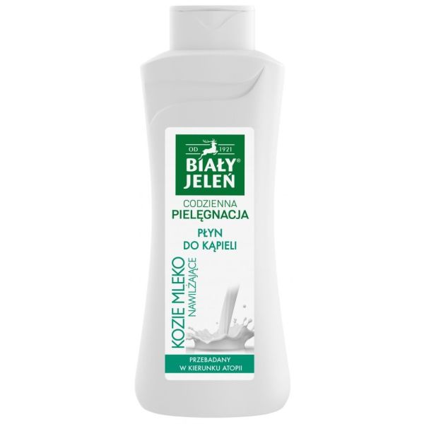 Biały jeleń kozie mleko hipoalergiczny płyn do kąpieli i pod prysznic 750ml