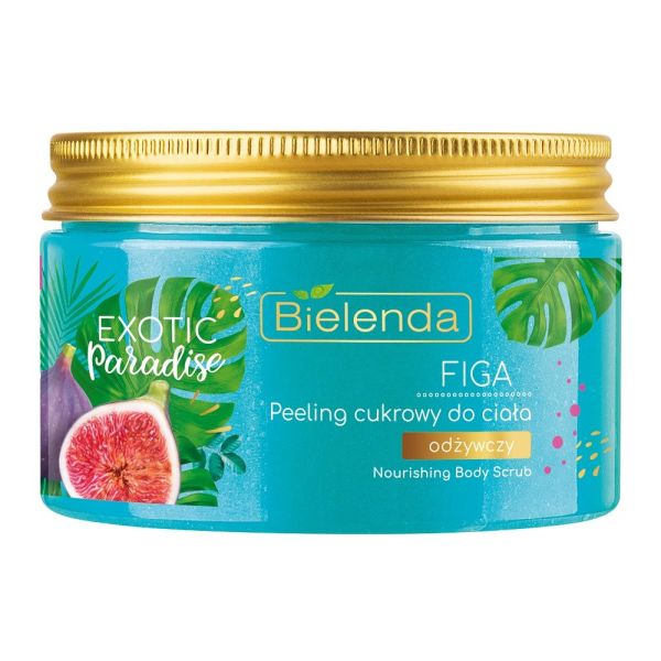 Bielenda exotic paradise odżywczy peeling cukrowy do ciała figa 350ml