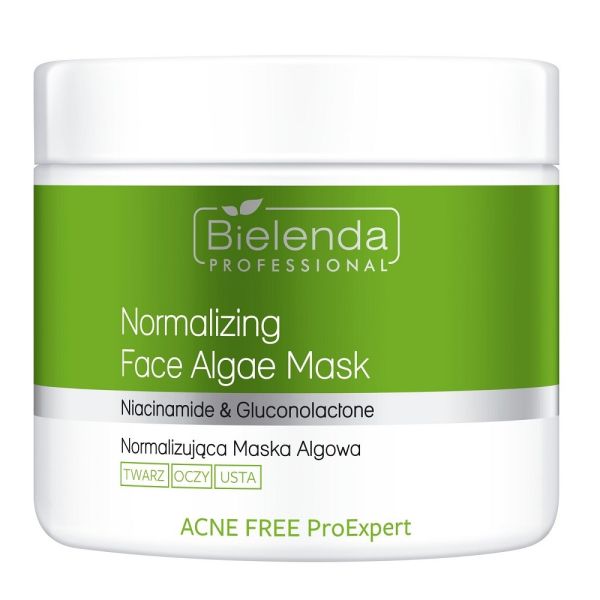 Bielenda professional acne free proexpert normalizująca maska algowa 160g