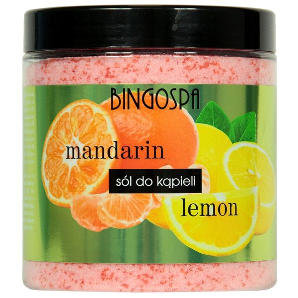 Bingospa sól do kąpieli mandarin & lemon 900g