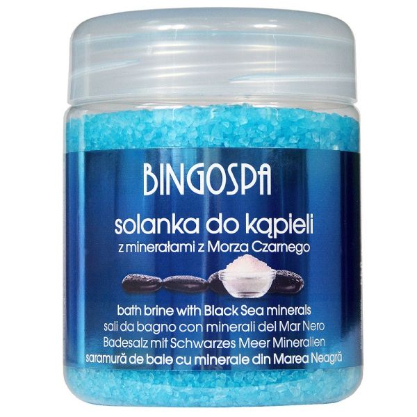 Bingospa solanka do kąpieli z minerałami z morza czarnego 550g