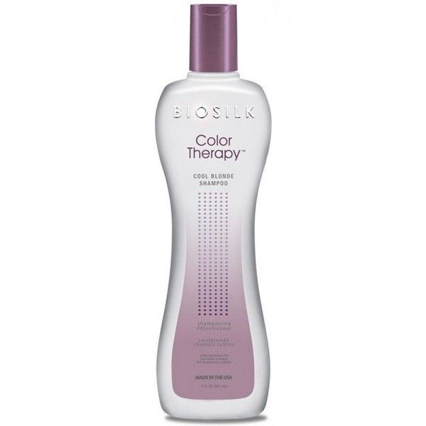 Biosilk color therapy cool blonde shampoo szampon do włosów rozjaśnianych i z pasemkami nadający chłodny odcień 355ml