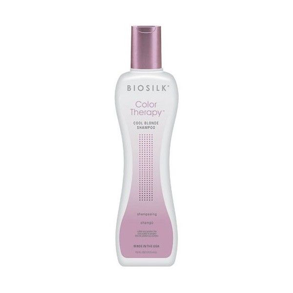 Biosilk color therapy cool blonde shampoo szampon do włosów rozjaśnionych i z pasemkami nadający chłodny odcień 355ml