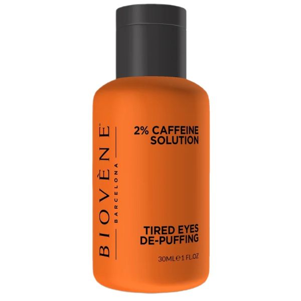 Biovene tired eyes de-puffing serum redukujące oznaki zmęczenia wokół oczu z 2% kofeiną 30ml