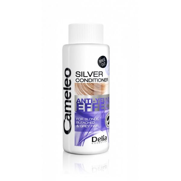 Cameleo anti-yellow effect silver conditioner mini odżywka do włosów blond przeciw żółknięciu 50ml