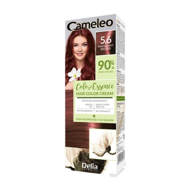 Cameleo color essence krem koloryzujący do włosów 5.6 mahogany brown 75g