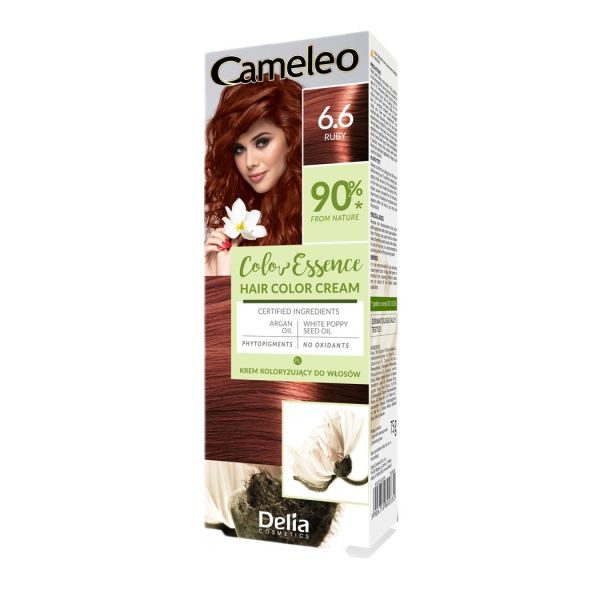 Cameleo color essence krem koloryzujący do włosów 6.6 ruby 75g